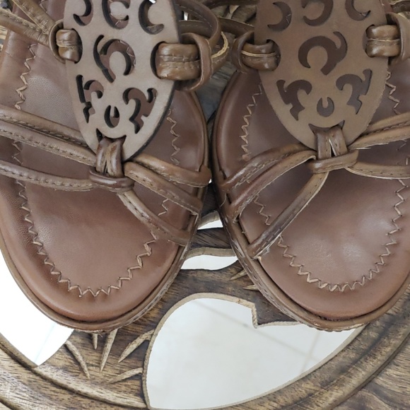 ANTONI MELANI Brown Wedges - Picture 6 of 6